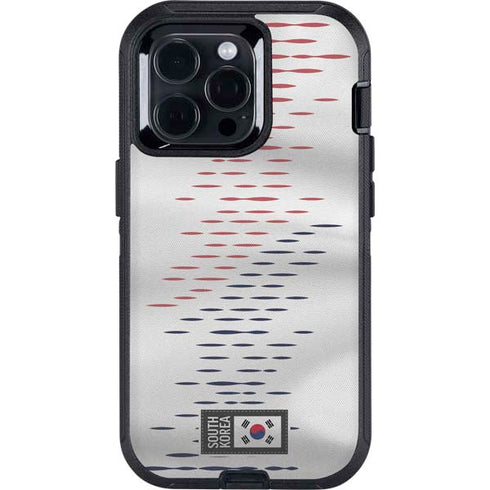 South Korea Soccer Flag Otterbox Defender iPhone Skin